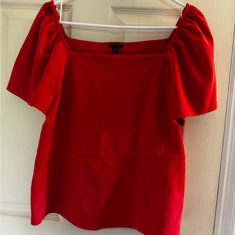Ann Taylor square neck top